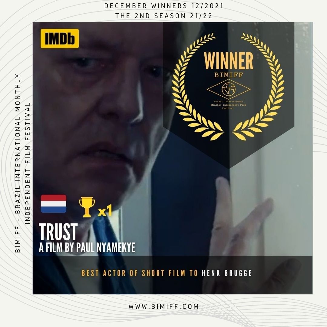 Winner Best Actor; Brazil International Independent Film Festival; 2021