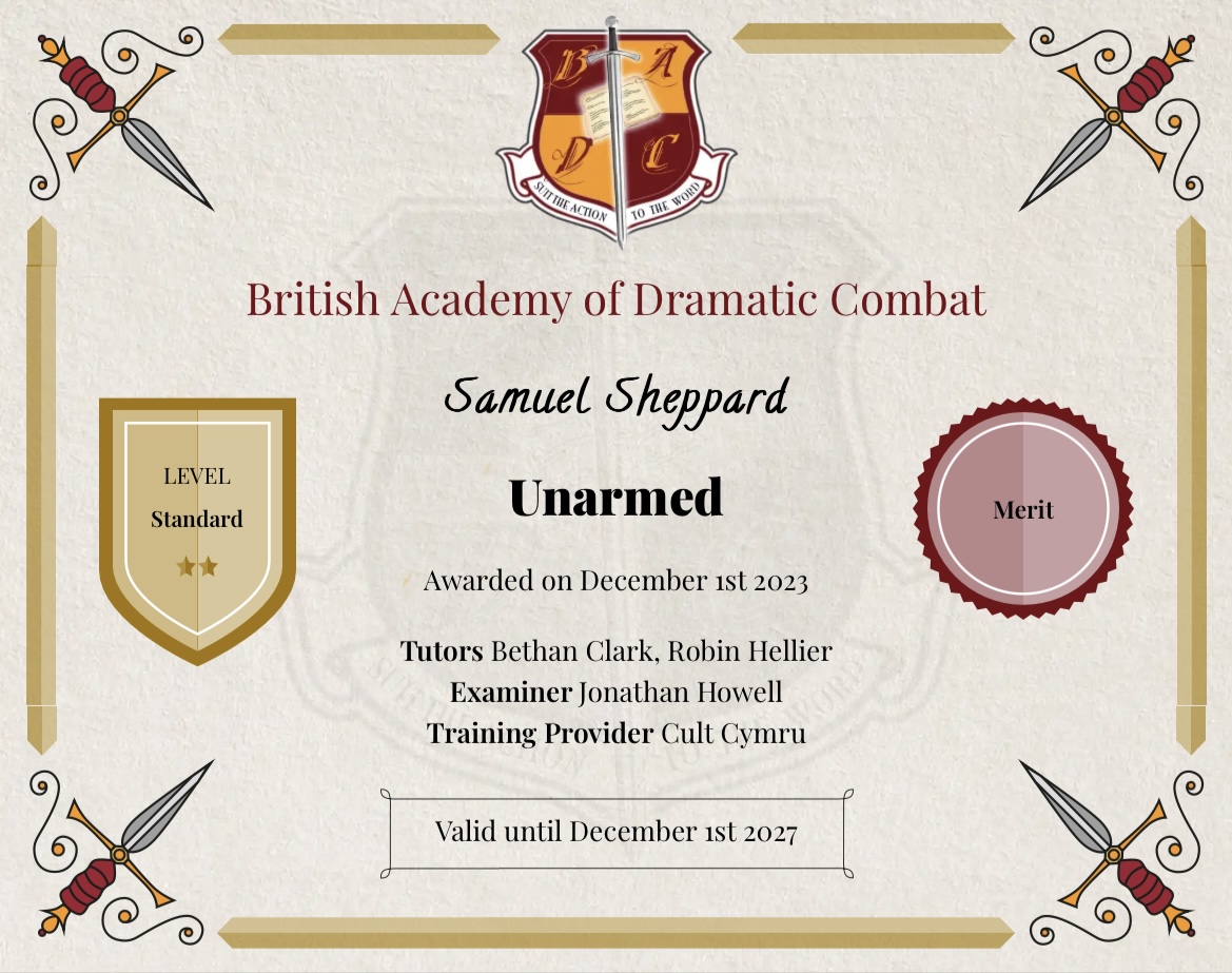 BADC Unarmed combat