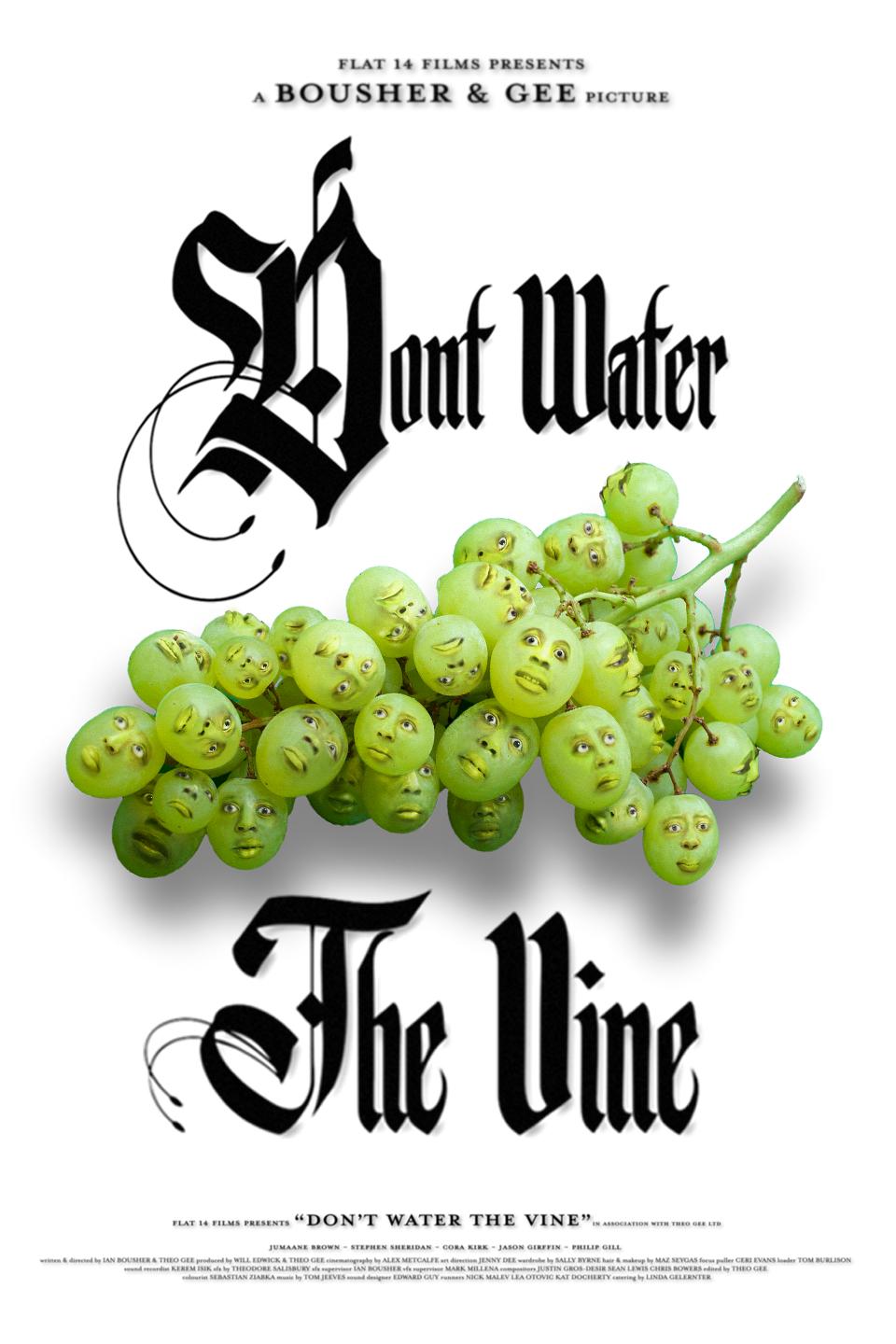 Don't water the vine