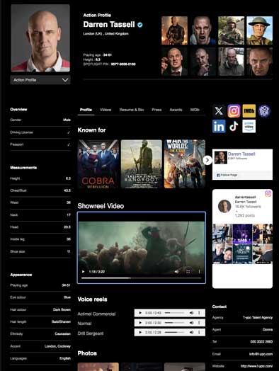 vShowcard example