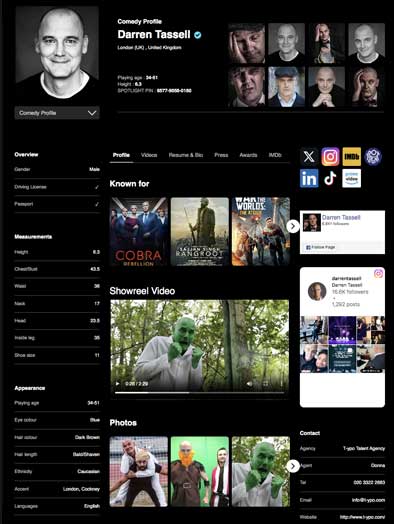 vShowcard example