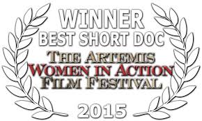 Best Actress in a Short for ‘Dead Meet’, Artemis ‘Women In Action’ Film Festival, LA April 2018